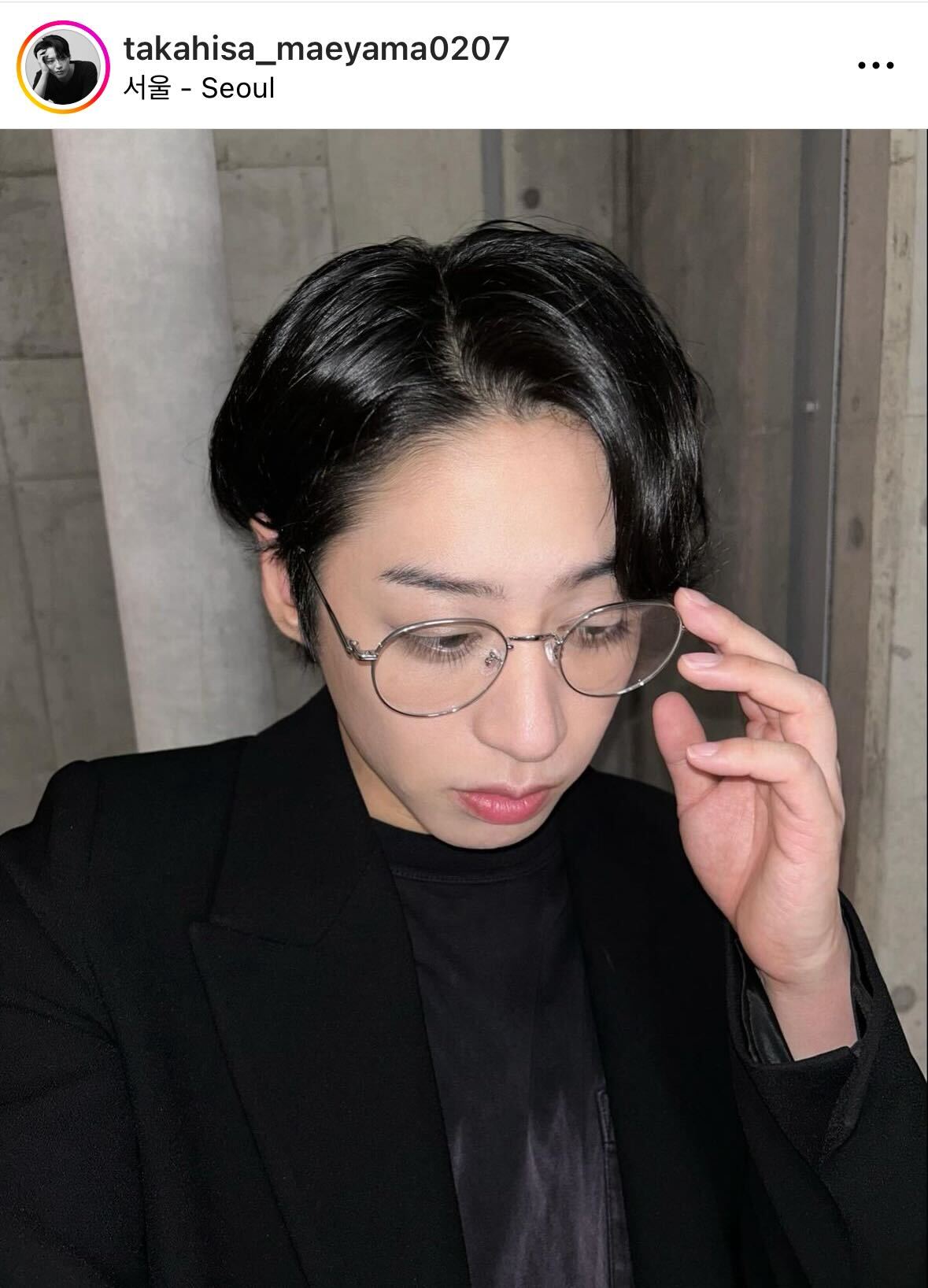 前山剛久さんのインスタグラムから