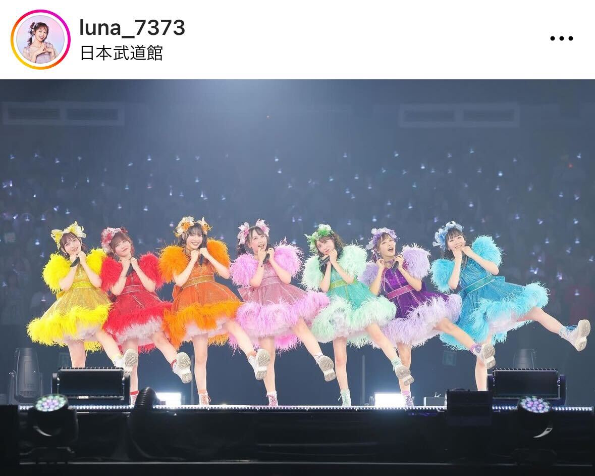 FRUITS ZIPPER仲川瑠夏のインスタグラムから