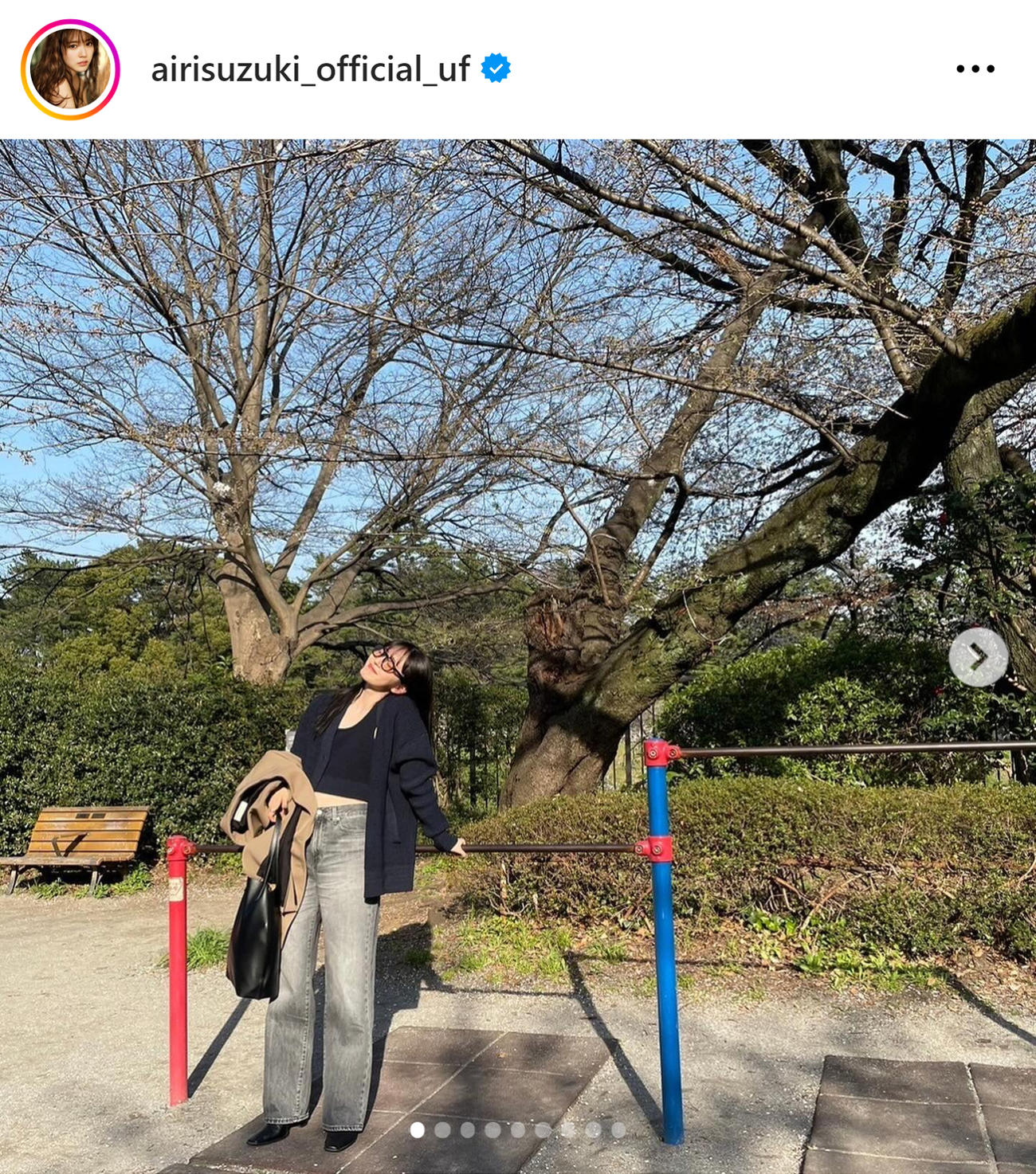 鈴木愛理のインスタグラムから