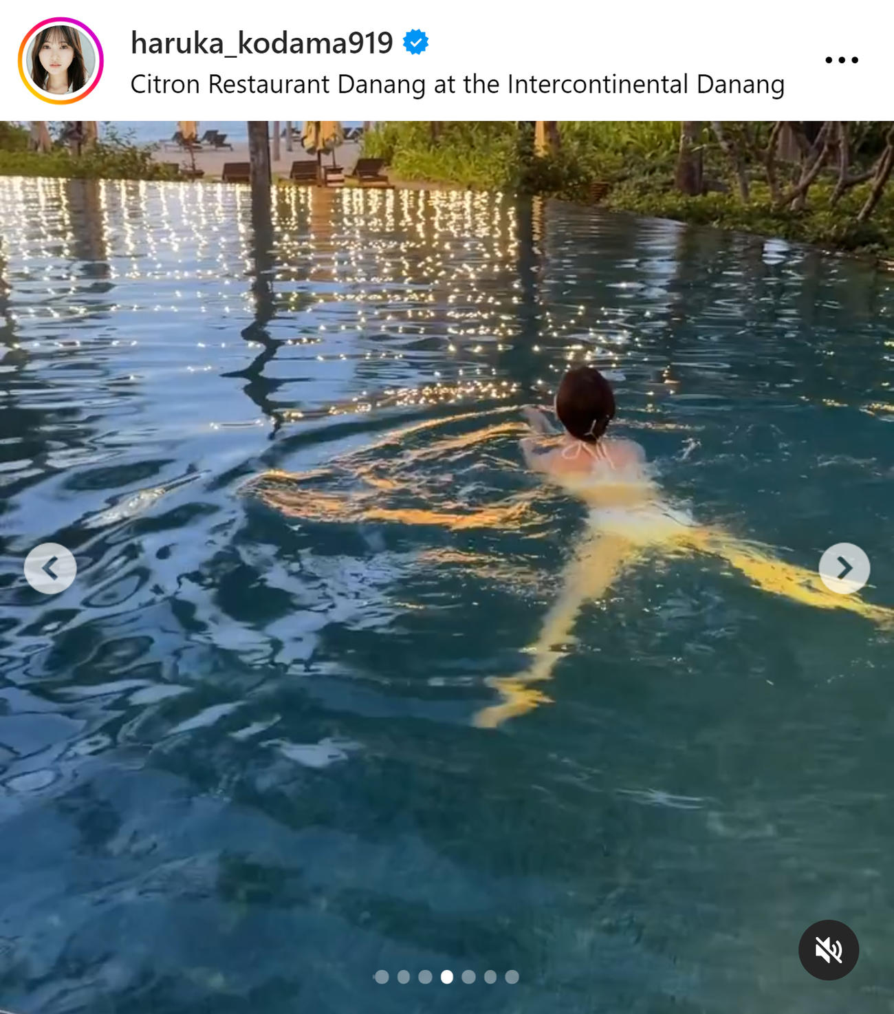 兒玉遥のインスタグラムから