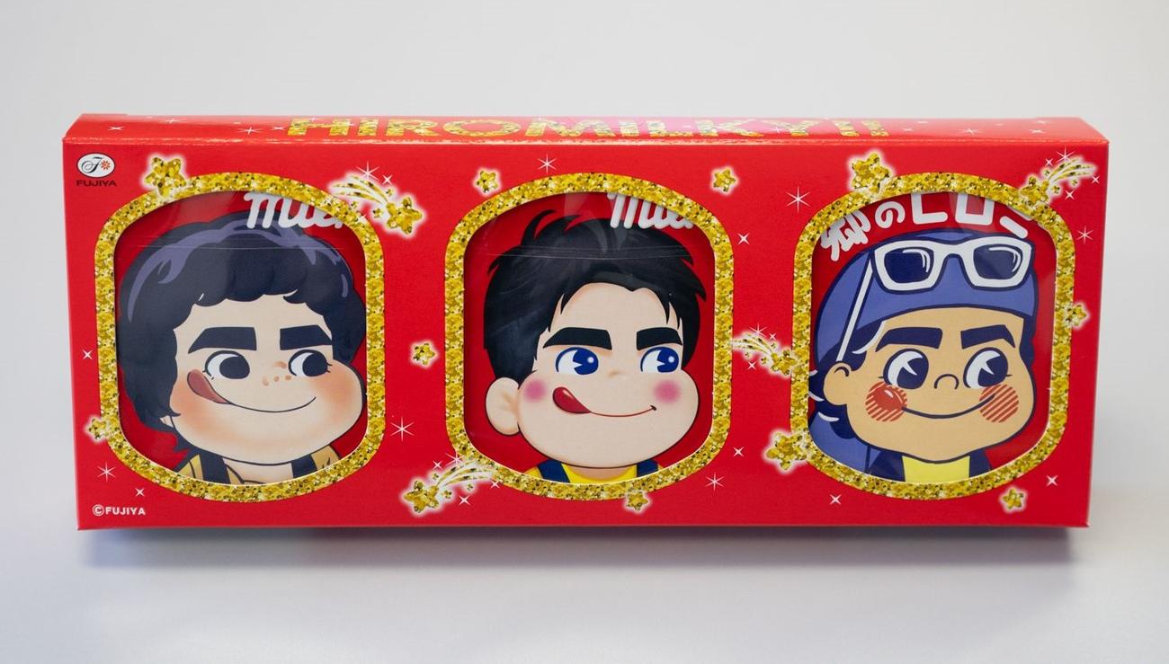 郷ひろみのコラボグッズ「ヒロミルキー」