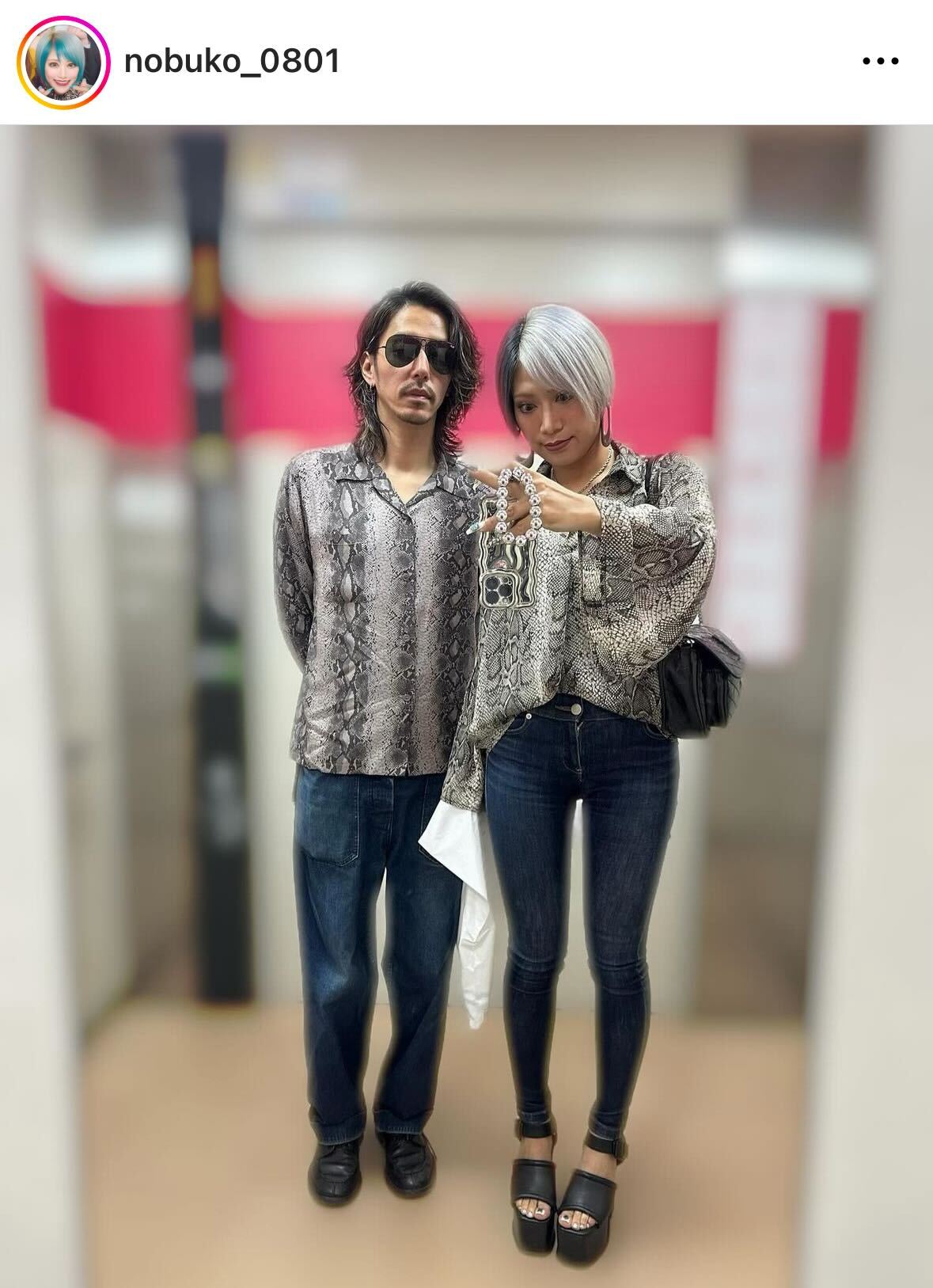 「ぱーてぃーちゃん」信子のインスタグラムから