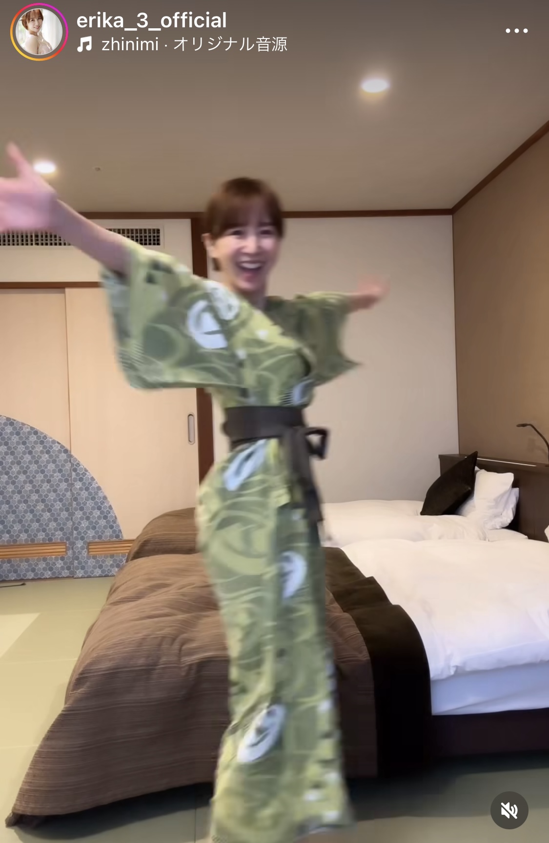 山川恵里佳のインスタグラムから