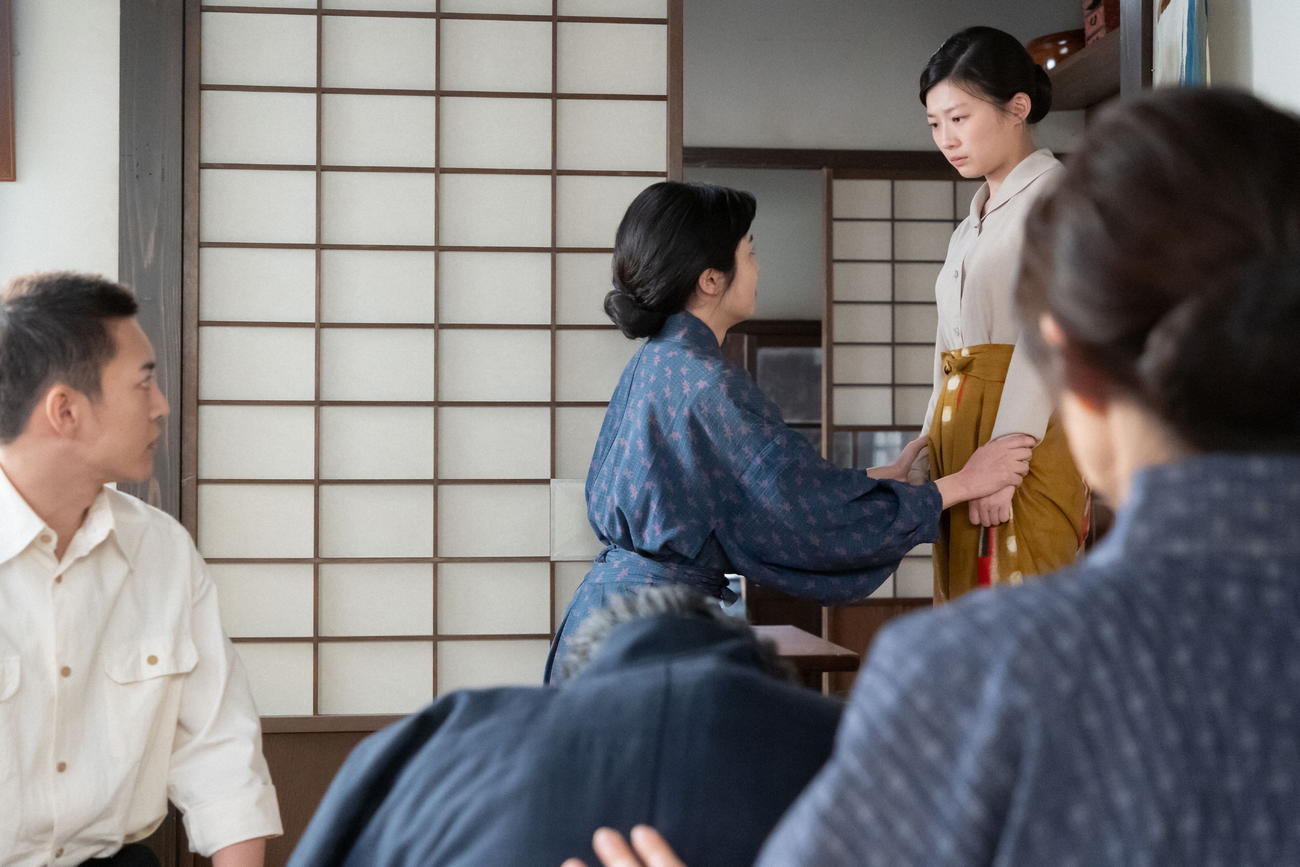NHK連続テレビ小説「虎に翼」の1場面（C）NHK