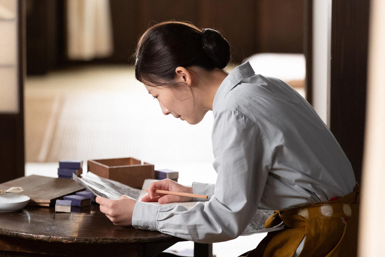 NHK連続テレビ小説「虎に翼」の1場面（C）NHK