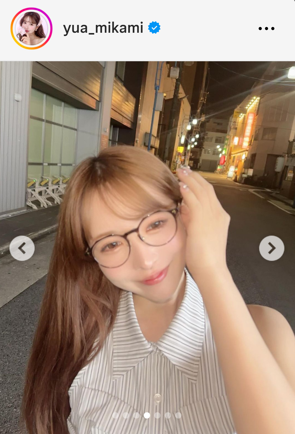 三上悠亜のインスタグラムから