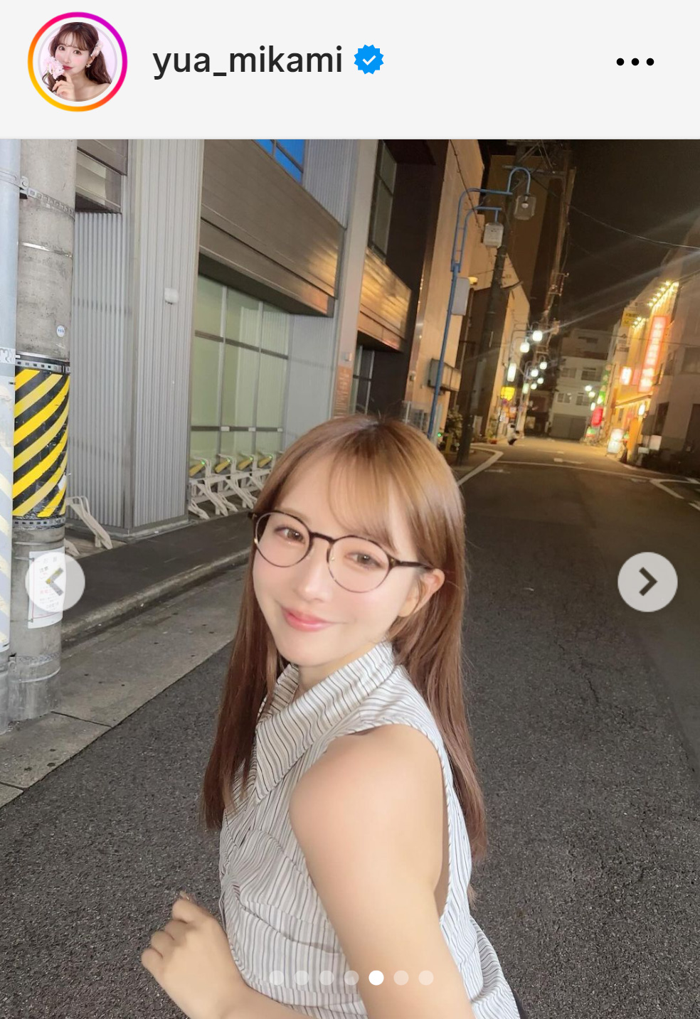 三上悠亜のインスタグラムから