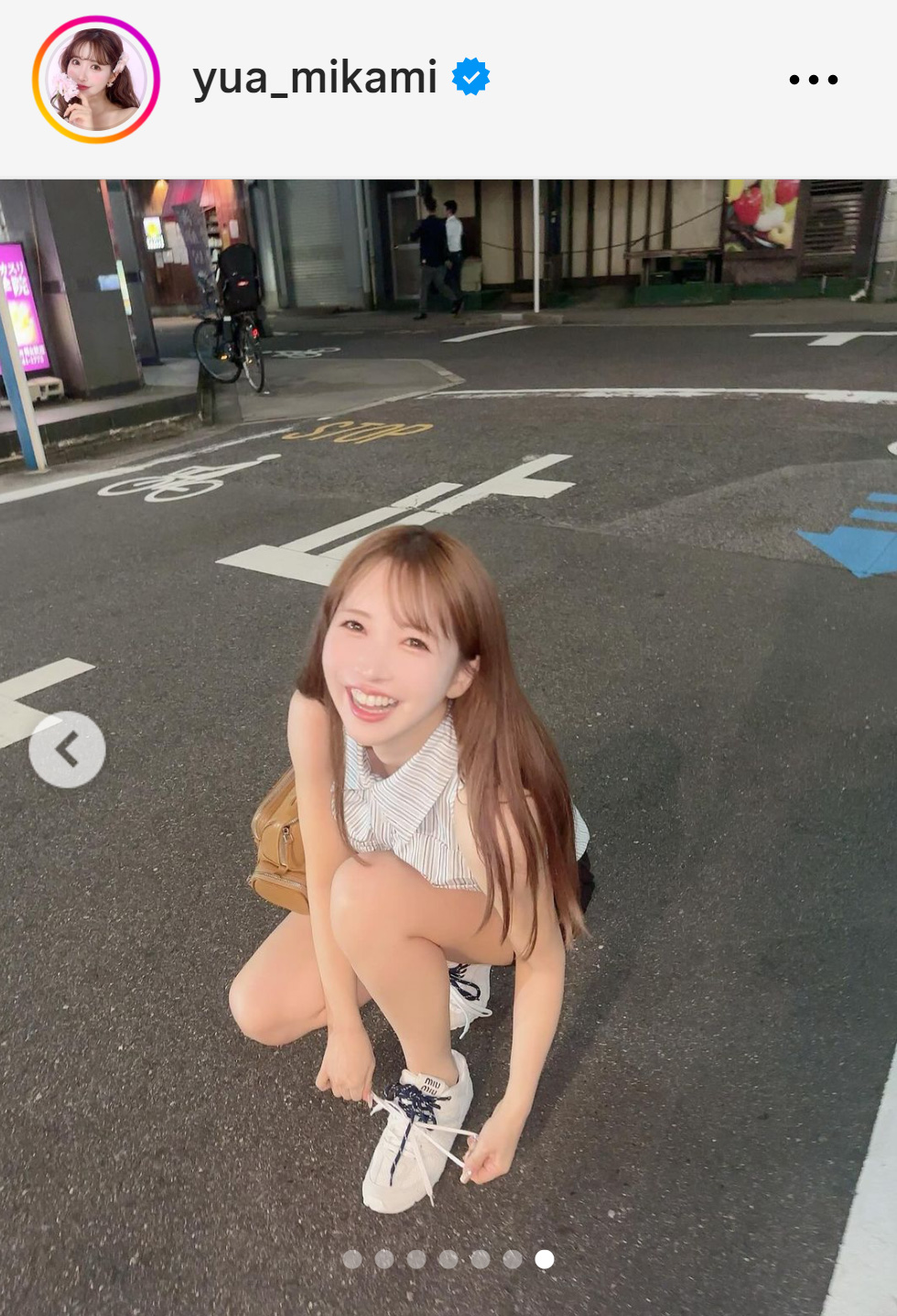 三上悠亜のインスタグラムから