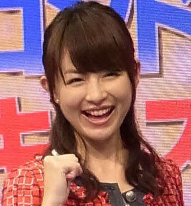 フジテレビ時代の平井理央アナ（12年5月撮影）