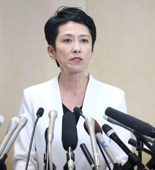石塚元章氏、蓮舫氏の都知事選出馬意向に「自民党にとっての逆風が蓮舫さんにとっては追い風」