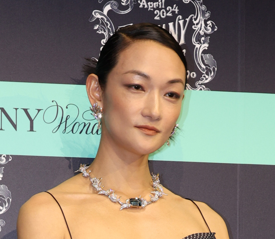 冨永愛（2024年4月撮影）