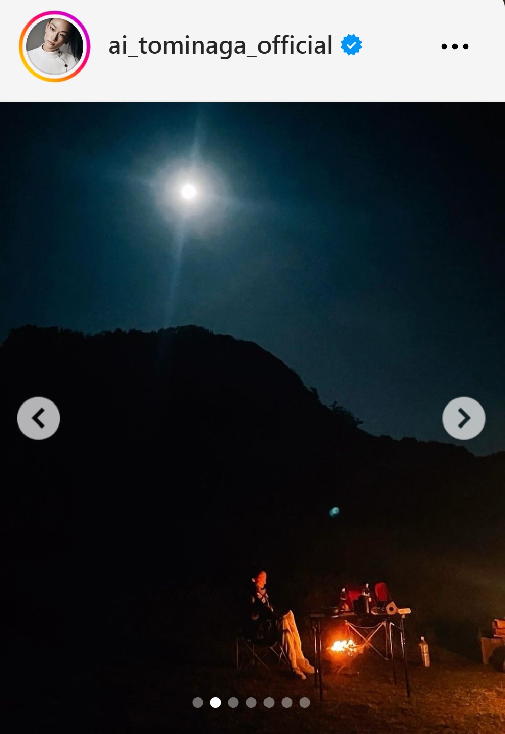 冨永愛のインスタグラムから