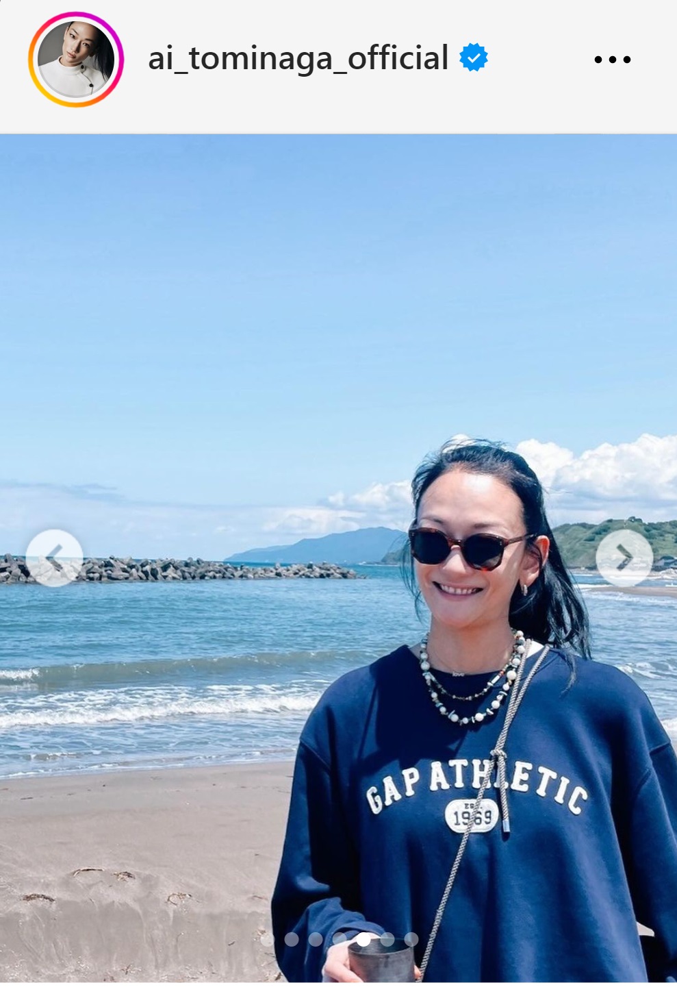 冨永愛のインスタグラムから