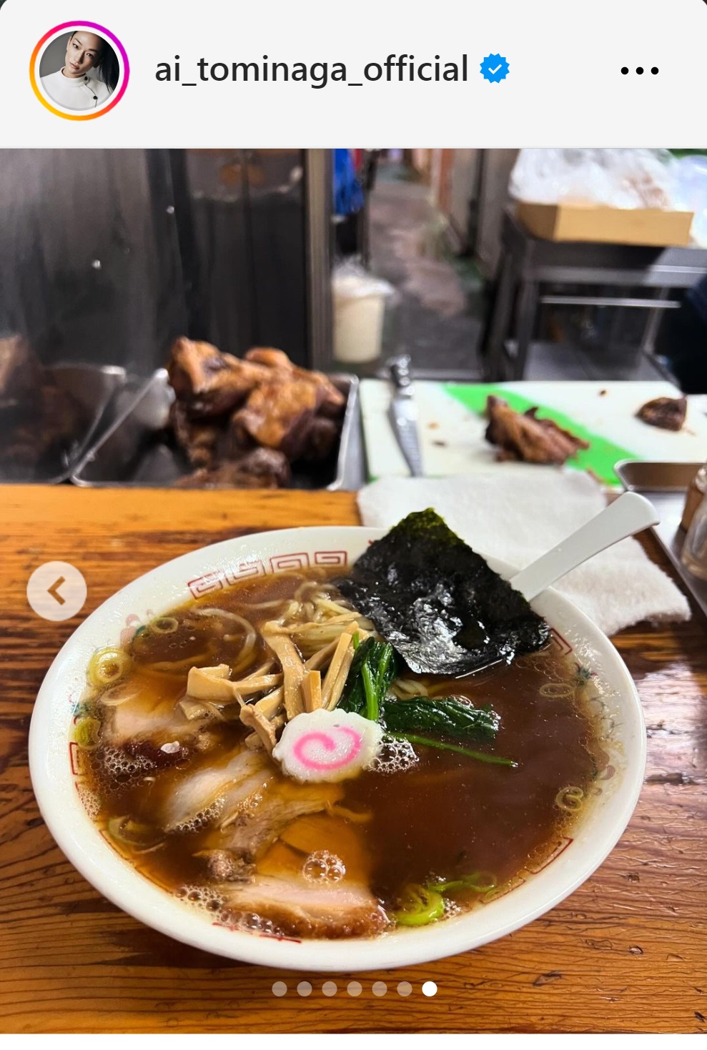 冨永愛のインスタグラムから
