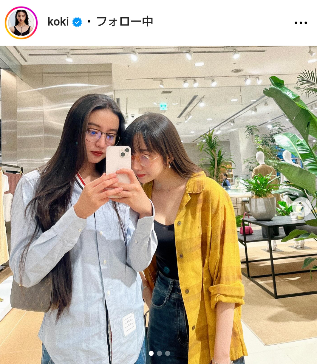 Koki,のインスタグラムから