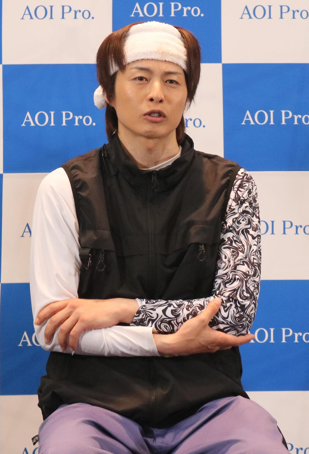 コント『混頓Vol.3』に出演した新木宏典（撮影・深田雄智）