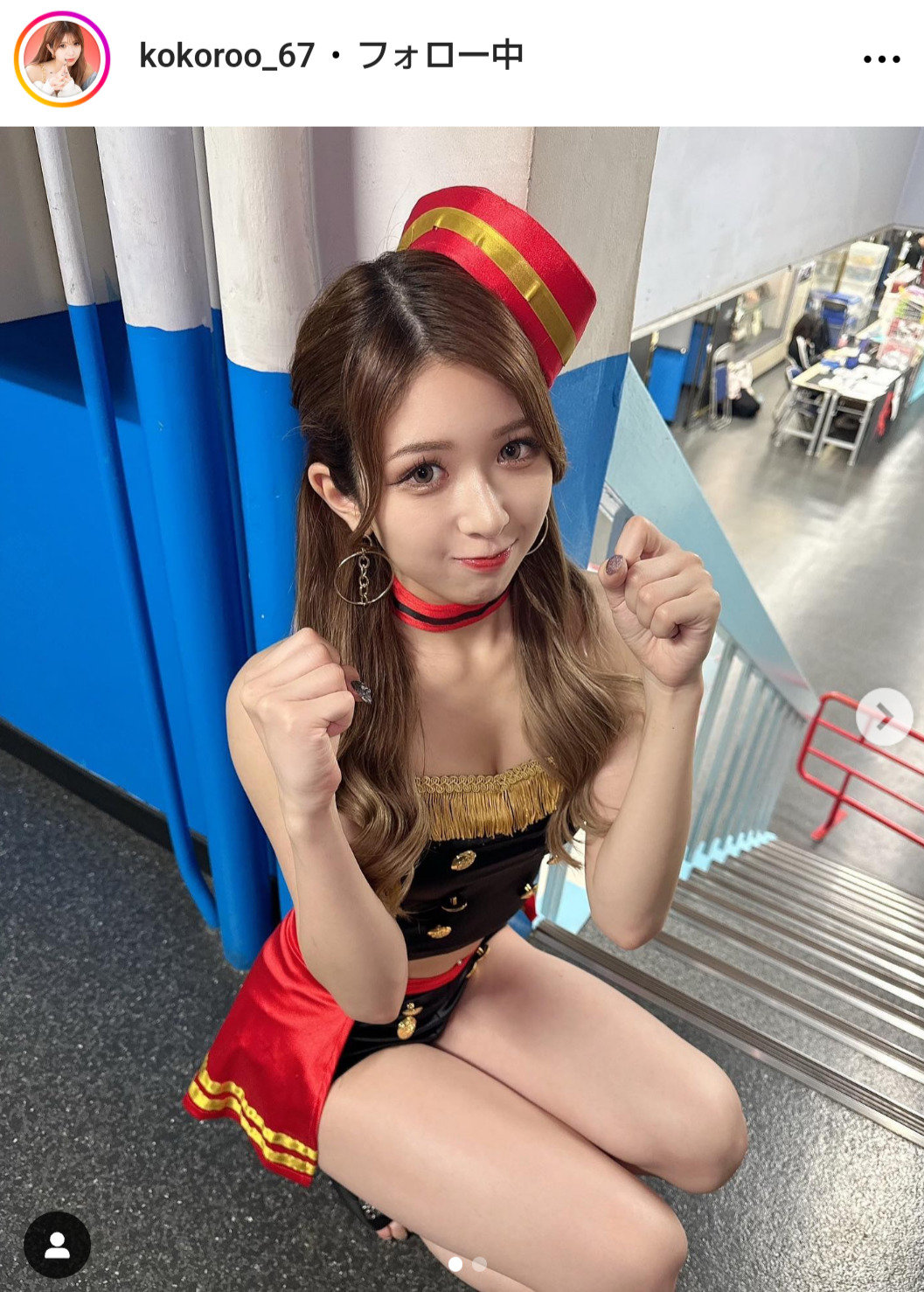 荻野心のインスタグラムから