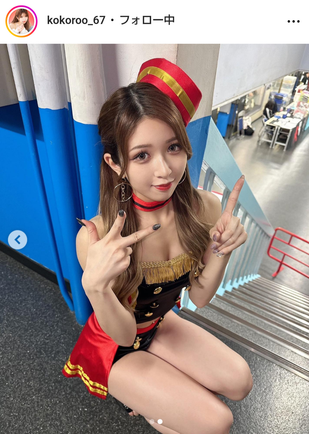 荻野心のインスタグラムから