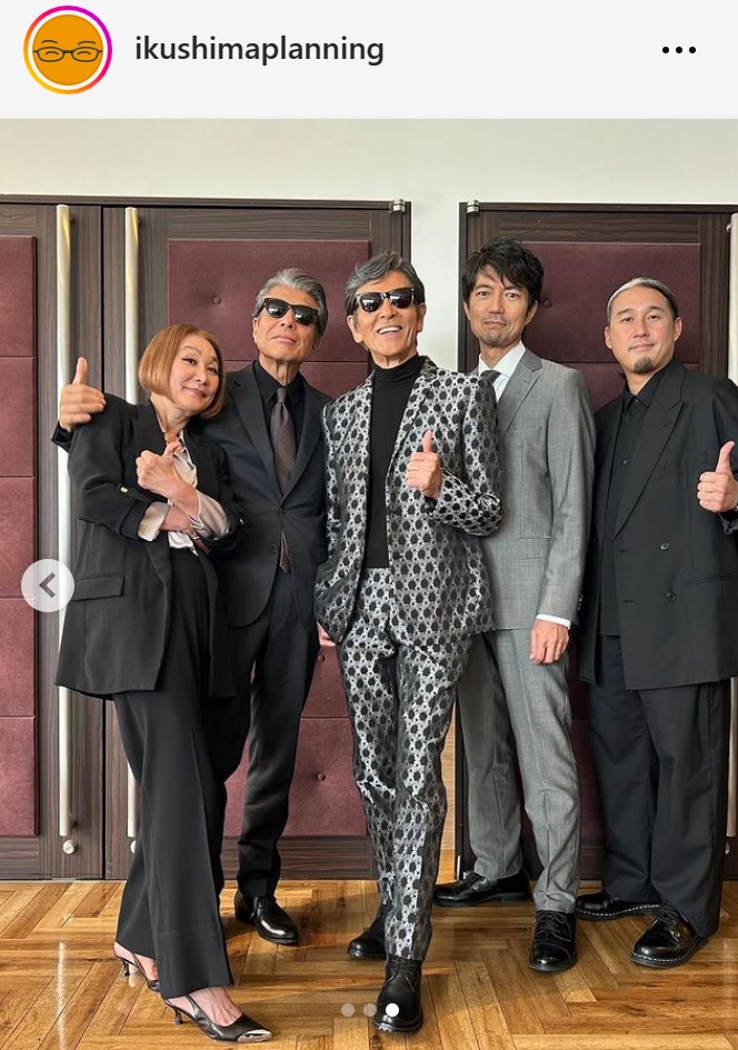 浅野温子のインスタグラムから