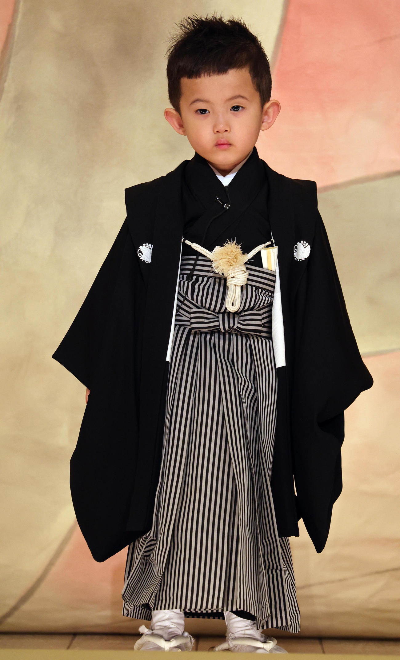 歌舞伎座「6月大歌舞伎」で初舞台を踏む中村夏幹（撮影・野上伸悟）