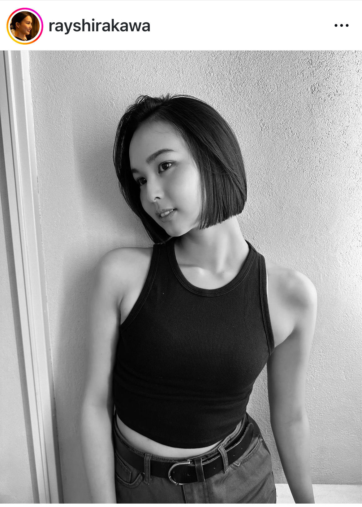 白河れいのインスタグラムから