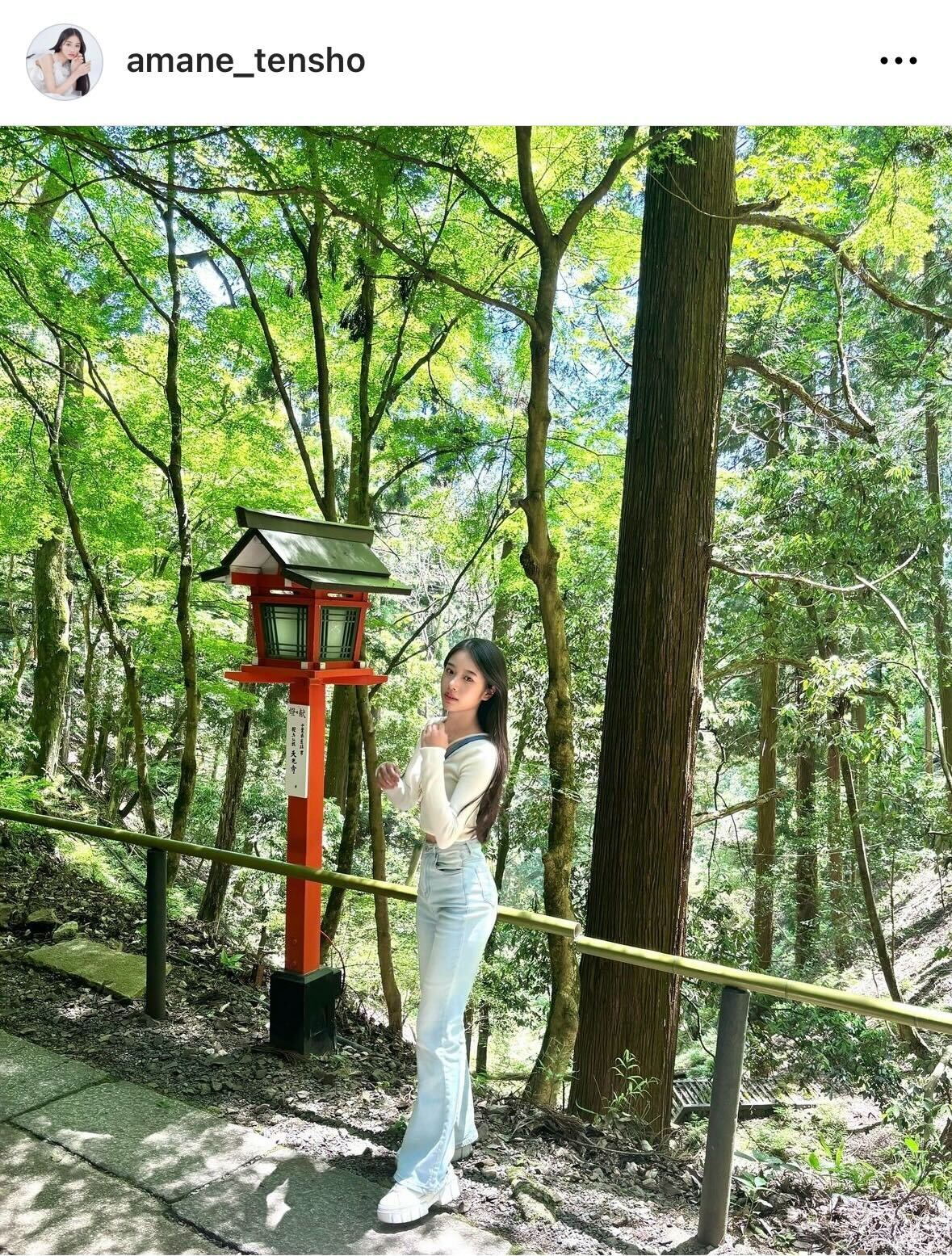 天翔天音のインスタグラムから