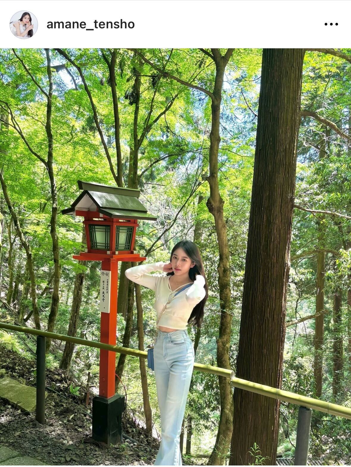 天翔天音のインスタグラムから