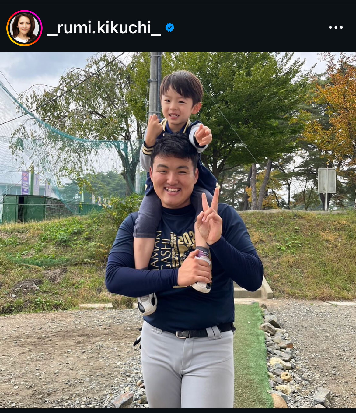 深津瑠美さんのインスタグラムから