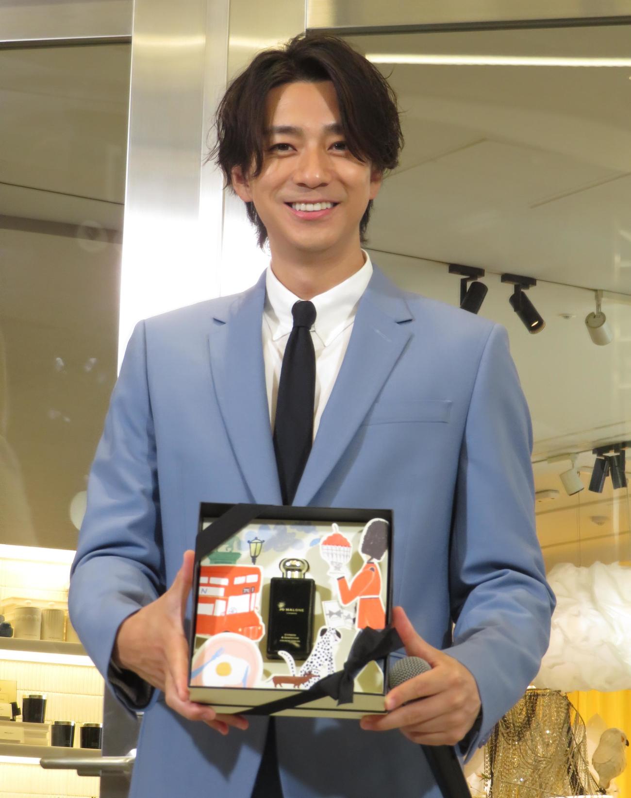 「ジョー　マローン　ロンドン　原宿」のオープニングイベントに参加した三浦翔平