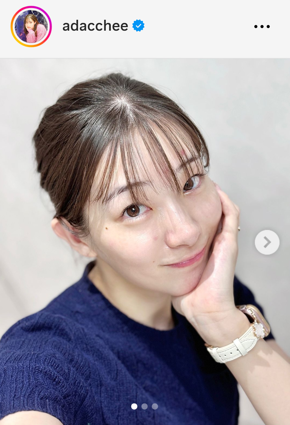 足立梨花のインスタグラムから