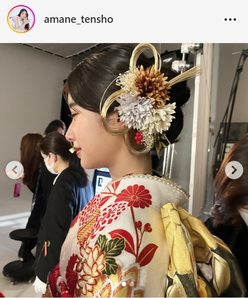 天翔天音のインスタグラムから