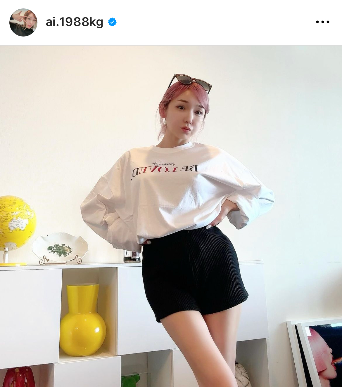 加護亜依のインスタグラムから