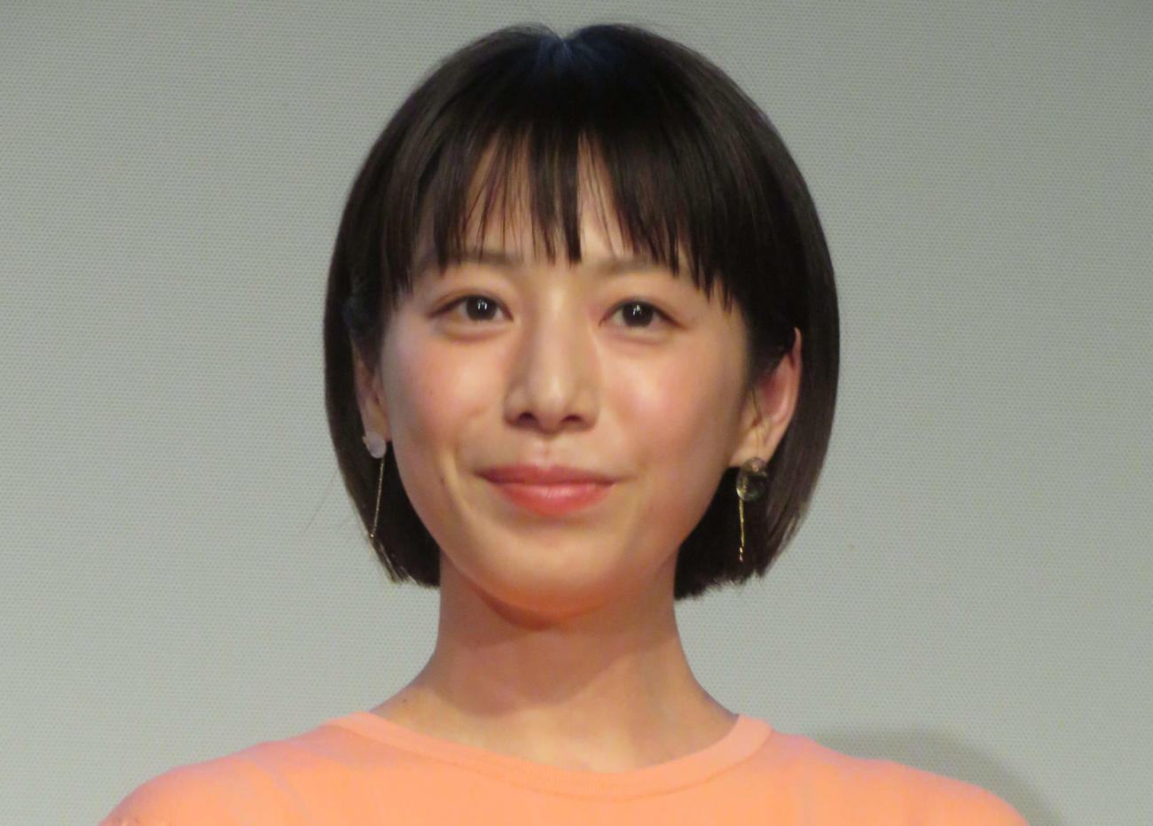 映画「違国日記」公開直前イベントに登壇した夏帆（撮影・村上幸将）