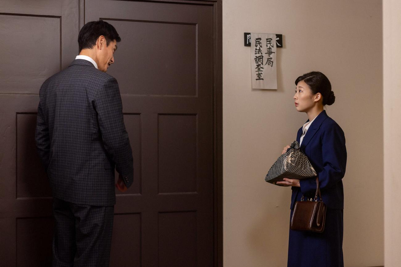 NHK連続テレビ小説「虎に翼」の1場面（C）NHK