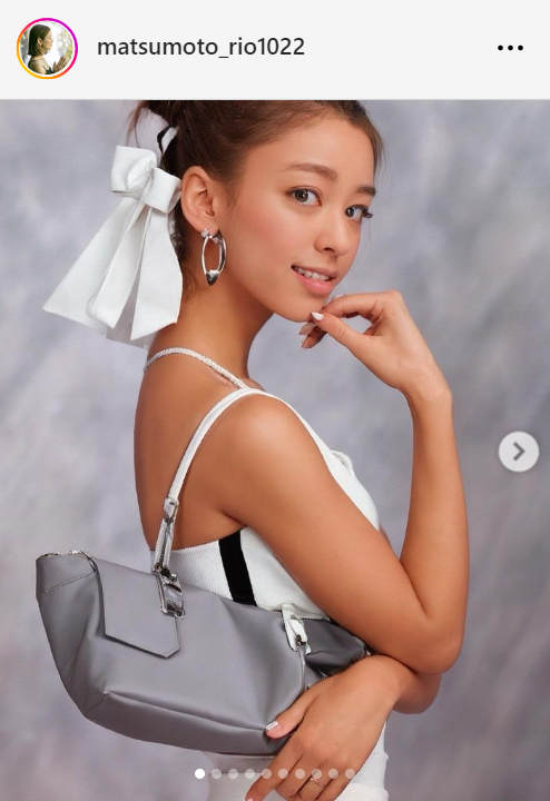 松本莉緒のインスタグラムから