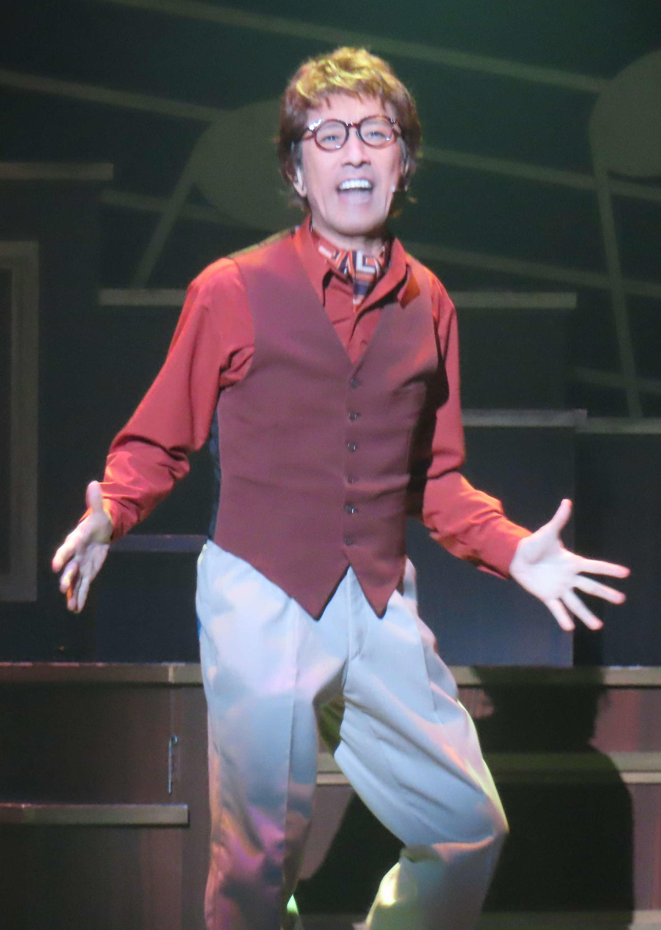「クラスアクト」ゲネプロでエド役を演じる筧利夫