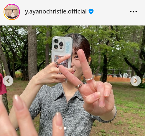 乃木坂46吉田綾乃クリスティーのインスタグラムから