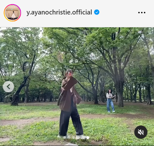 乃木坂46吉田綾乃クリスティーのインスタグラムから
