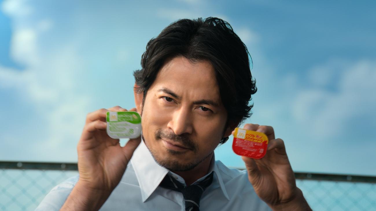 マクドナルドの新CMに出演する岡田准一