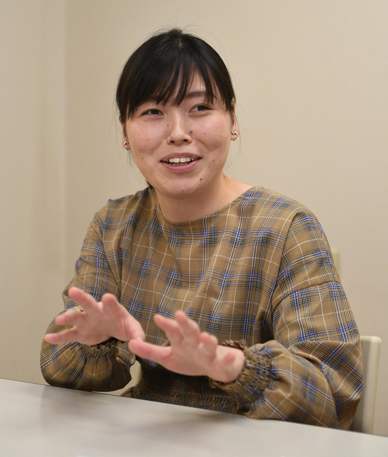 誠子（18年10月撮影）
