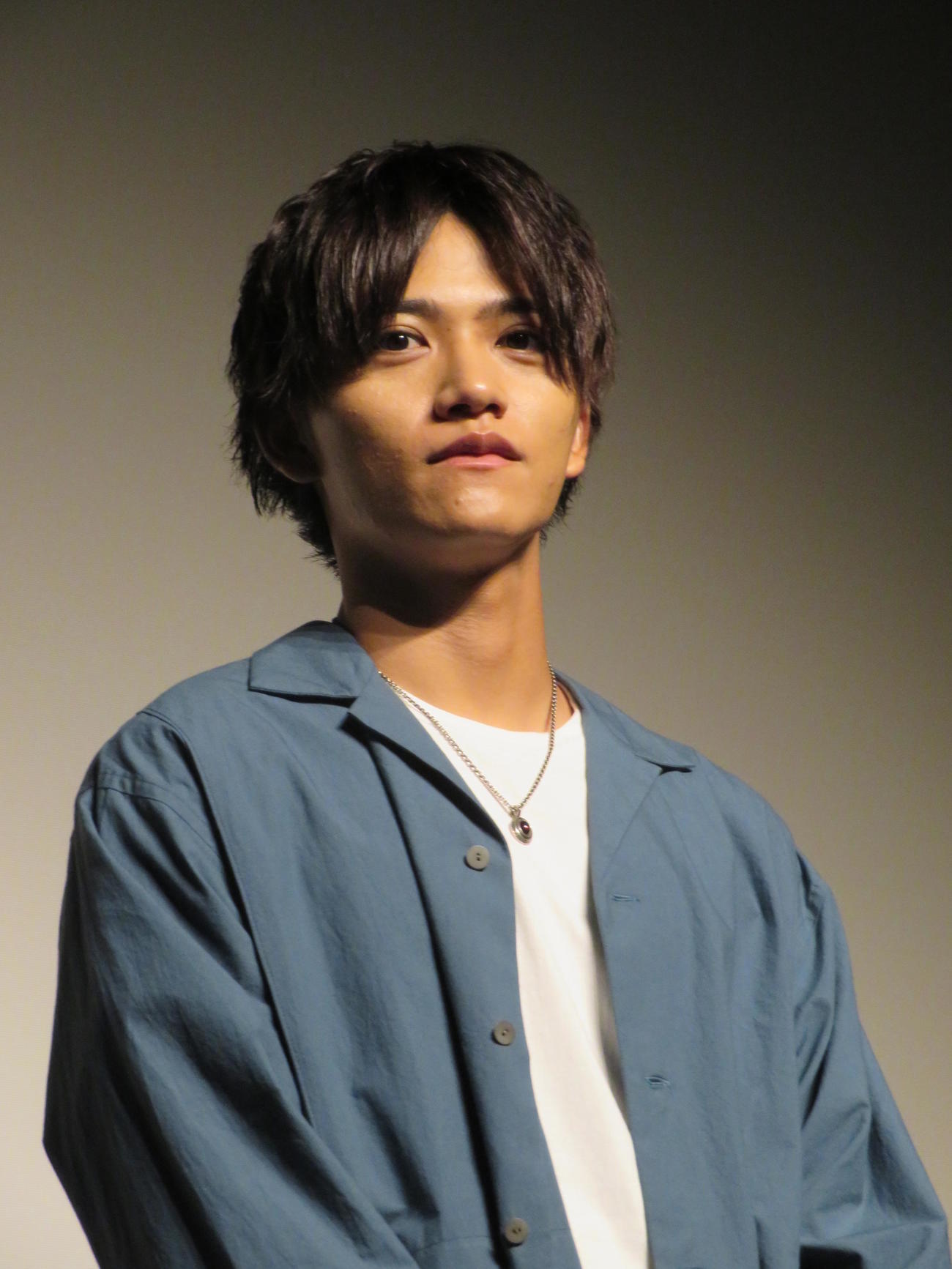 「仮面ライダーアマゾンオメガ」の藤田富（18年8月撮影）