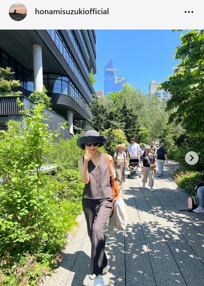 鈴木保奈美のインスタグラムから