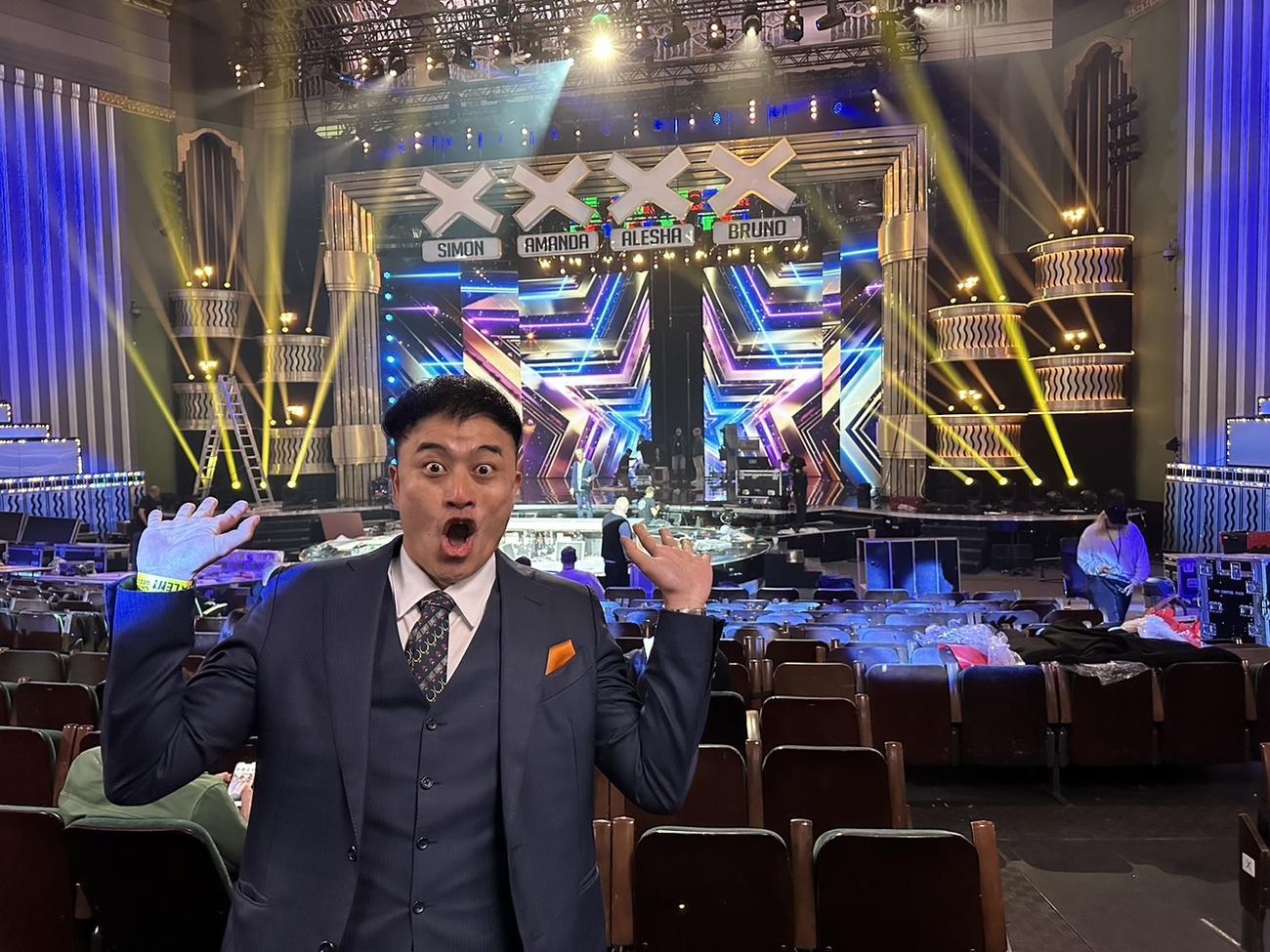 「ブリテンズ・ゴット・タレント」に出演したノボせもんなべ