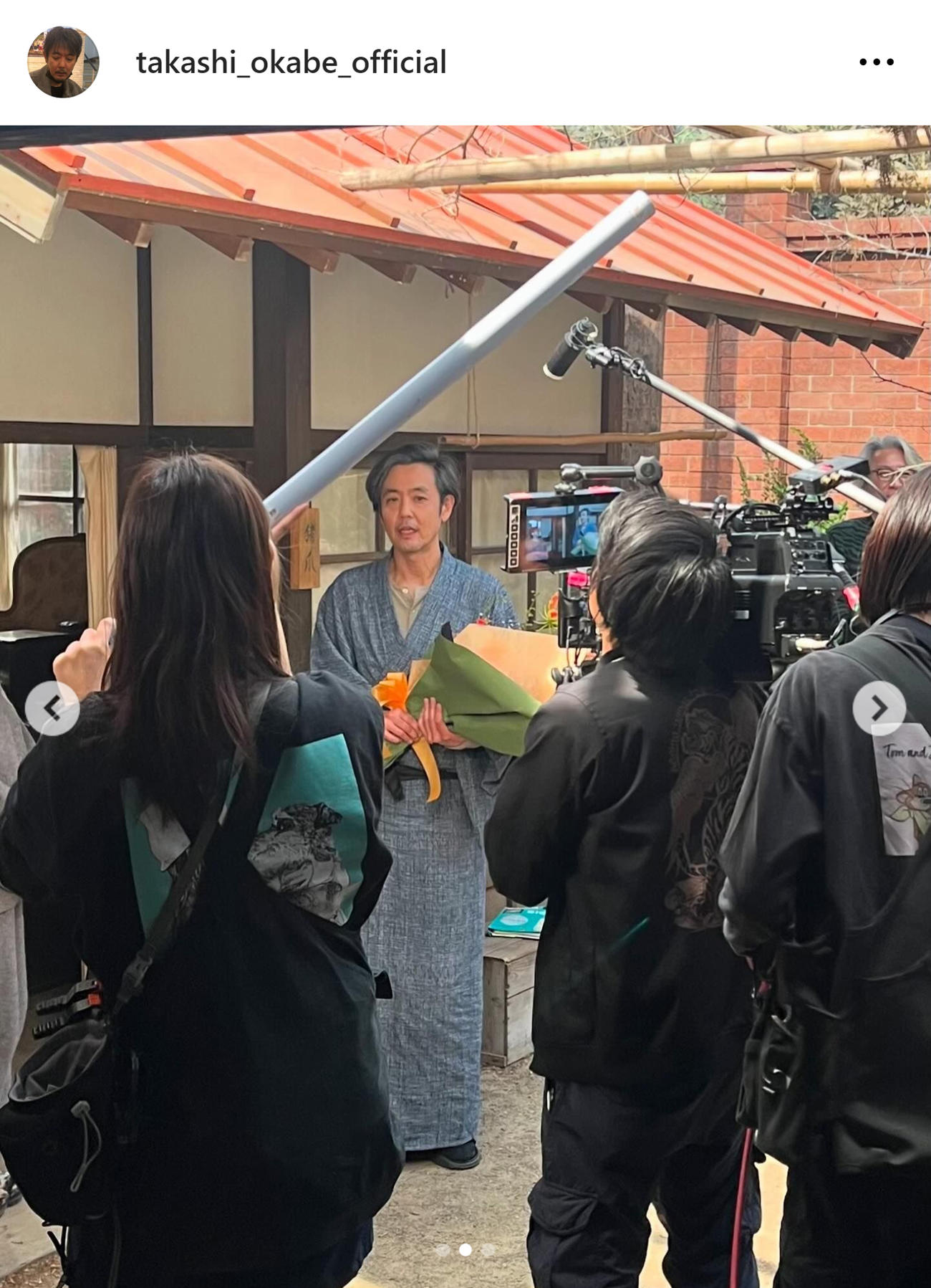 岡部たかしのインスタグラムから