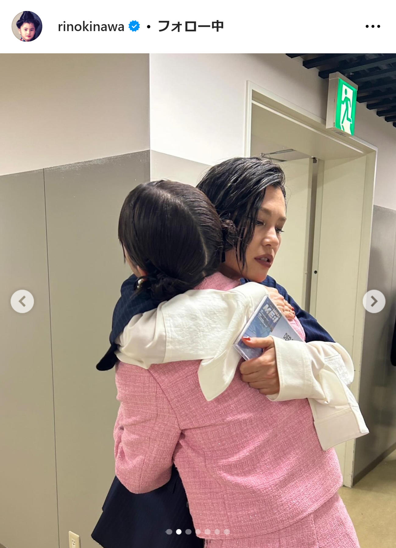 仲宗根梨乃のインスタグラムから