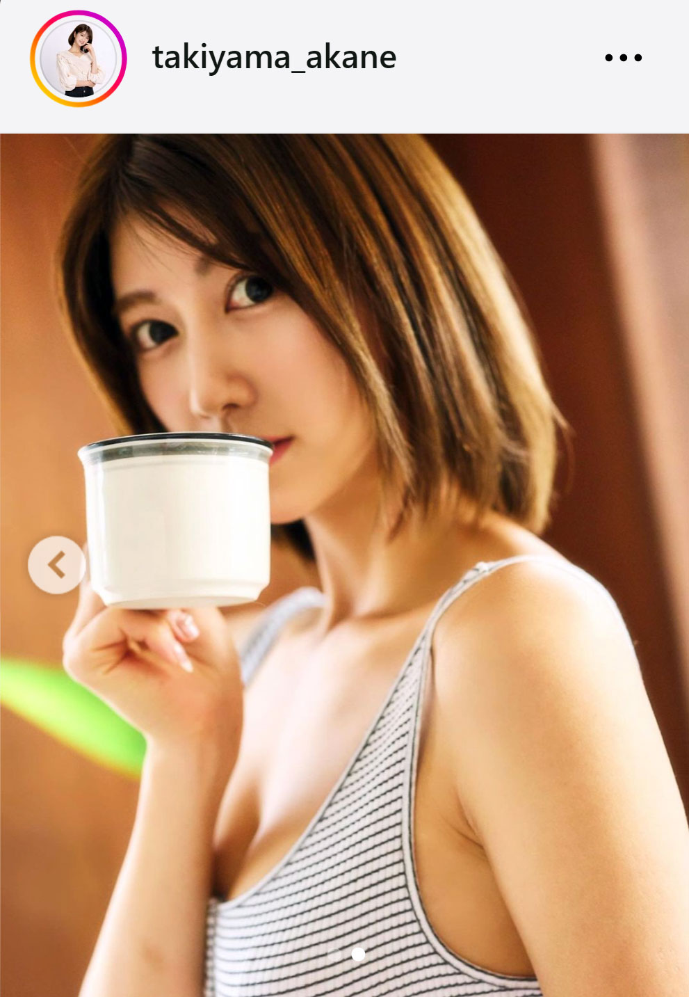 瀧山あかねのインスタグラムから