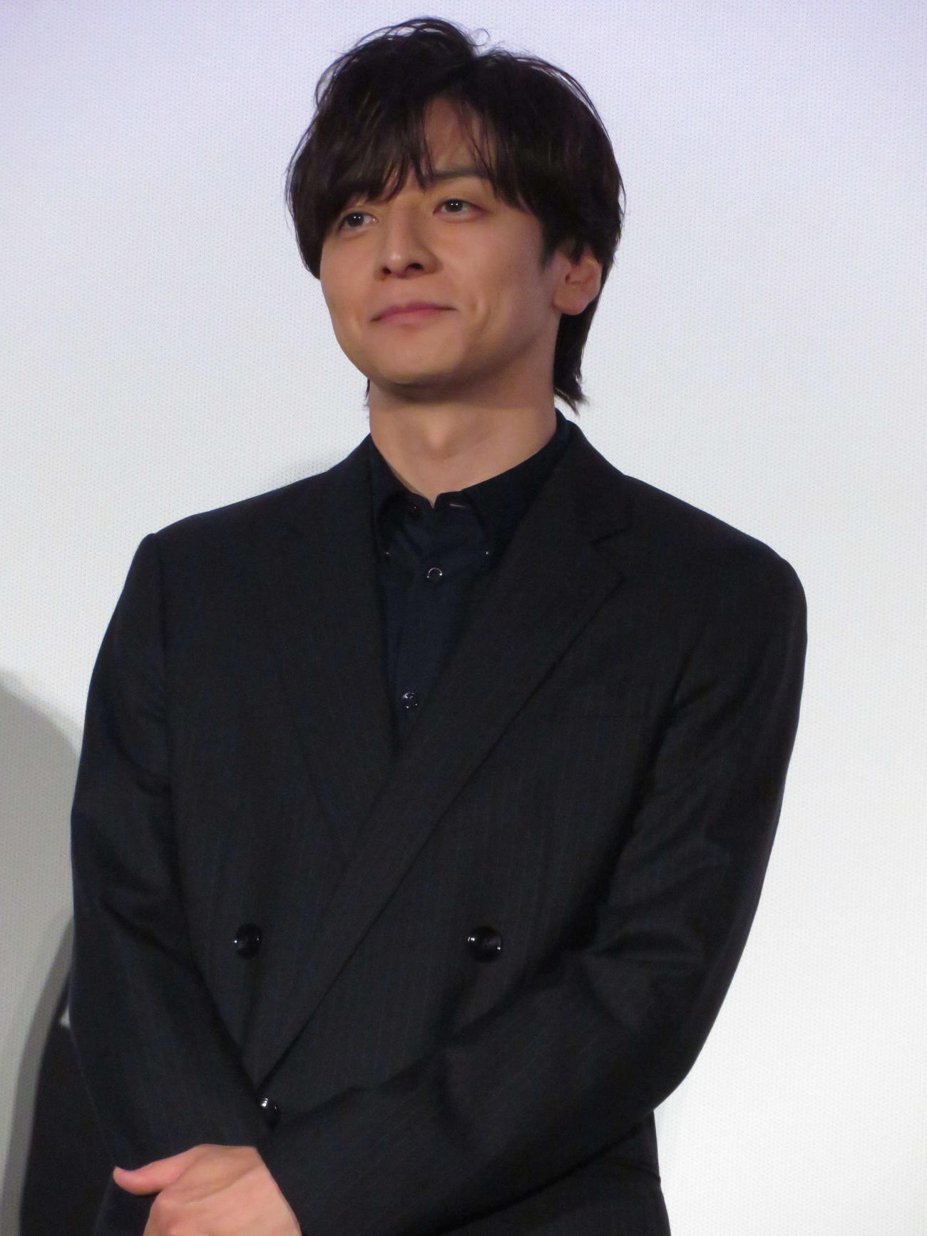 映画「告白　コンフェッション」初日舞台あいさつに登壇した生田斗真