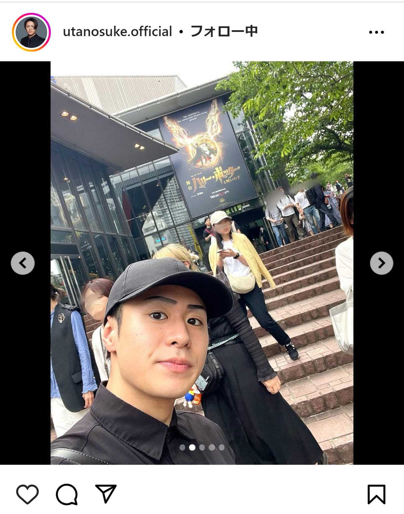 中村歌之助のインスタグラムから