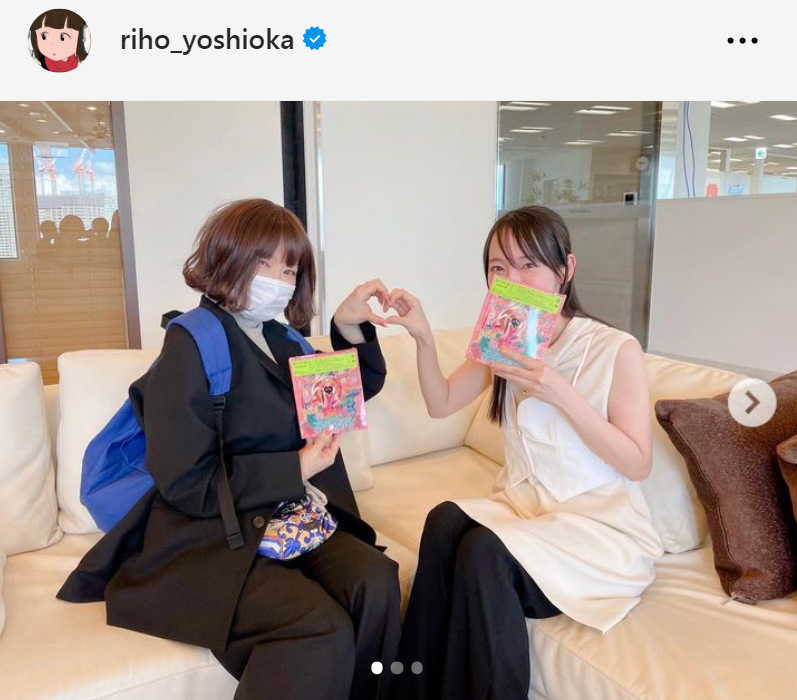 椎名林檎（左）と吉岡里帆（吉岡里帆のインスタグラムから）