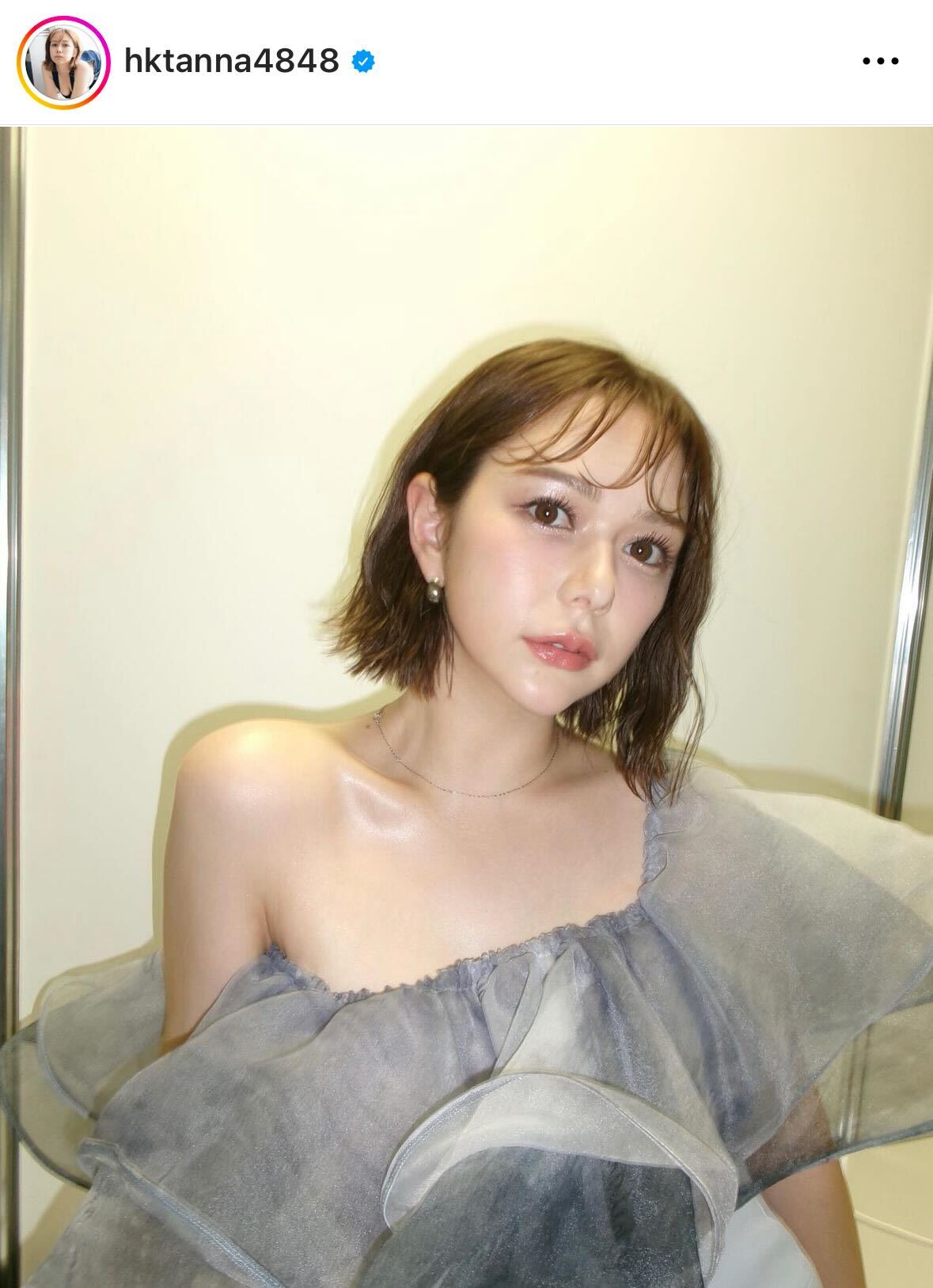 村重杏奈のインスタグラムから